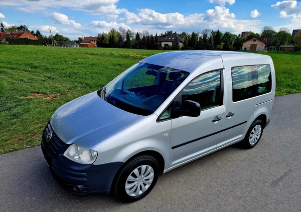 Volkswagen Caddy cena 22999 przebieg: 188000, rok produkcji 2008 z Racibórz małe 277